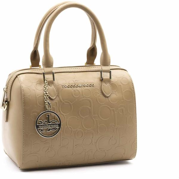 borse a mano Roccobarocco marrone