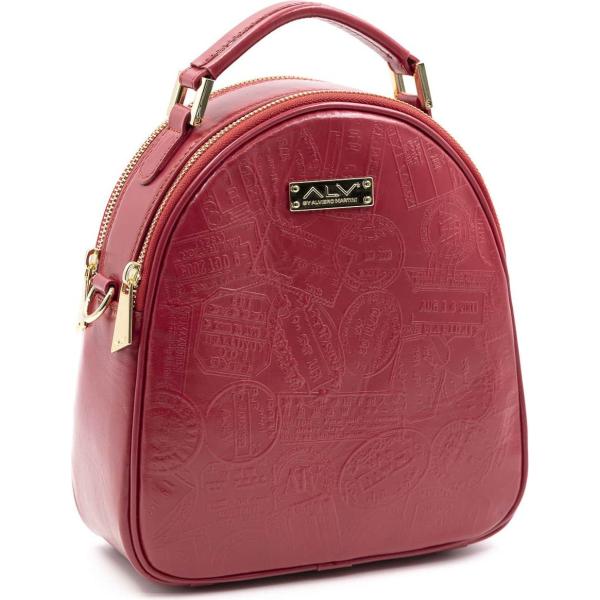 zaini ALV by Alviero Martini marrone con stampe