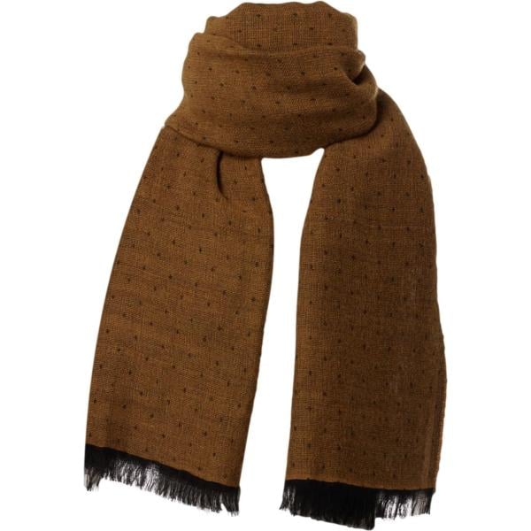 sciarpe Zero15 marrone a pois