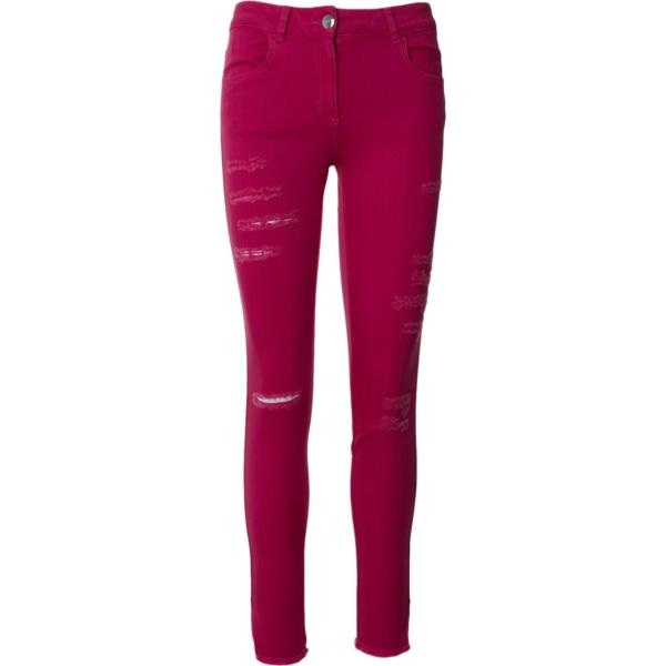 pantaloni skinny Nenette rosso