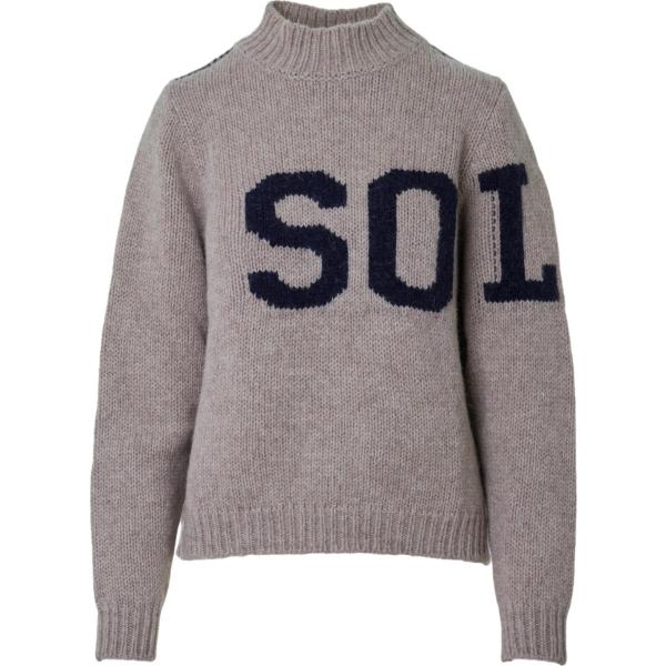 maglieria Solotre grigio con stampe