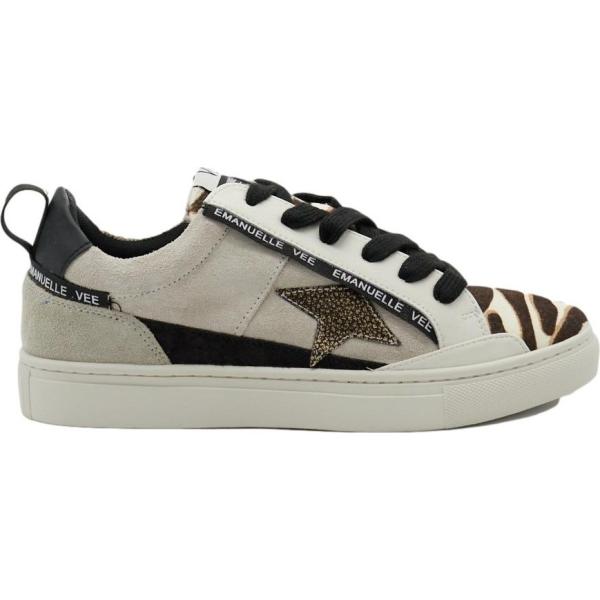 sneakers Emanuelle vee marrone animalier