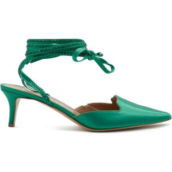 sandali col tacco Marc Ellis verde