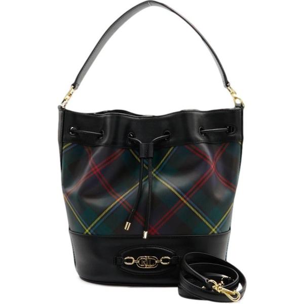 borse a spalla Lauren Ralph Lauren nero
