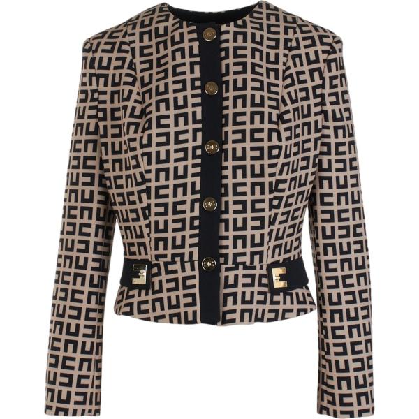 giacche Elisabetta Franchi marrone