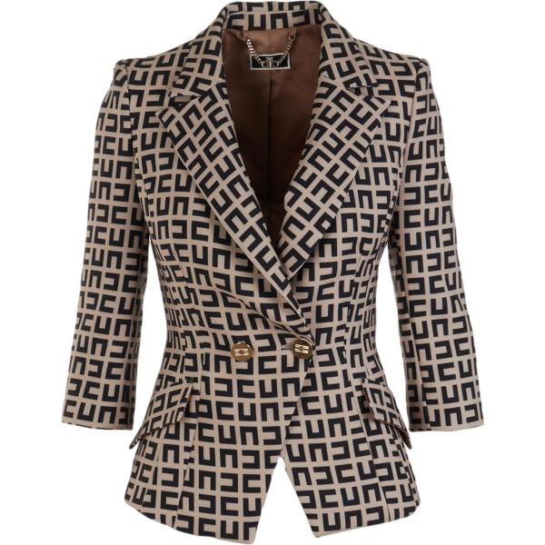 giacche Elisabetta Franchi marrone