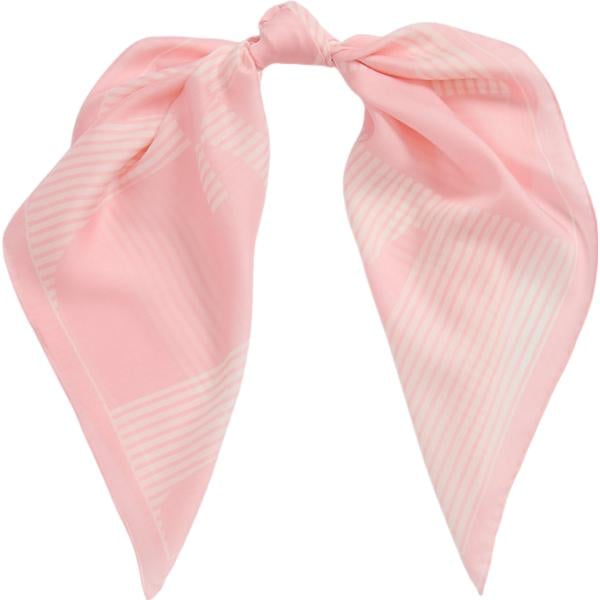 foulard Lauren rosa a righe