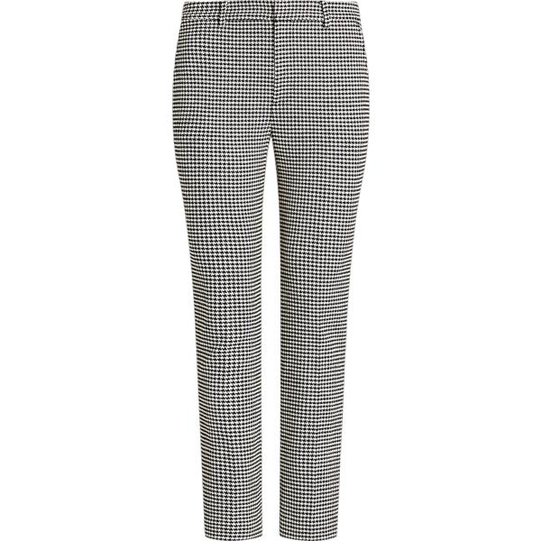 pantaloni Lauren Petite grigio pied de poule