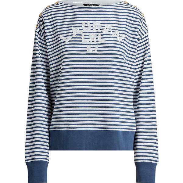 maglieria Lauren multicolore a righe