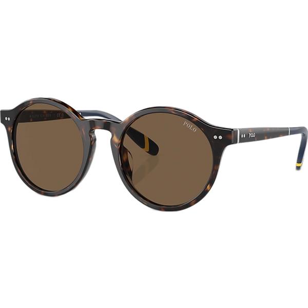 occhiali da sole Polo Ralph Lauren marrone a righe