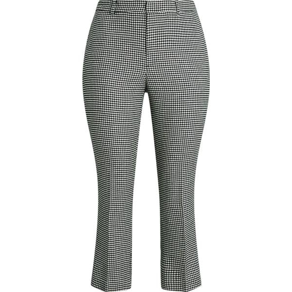 pantaloni Lauren Curve grigio pied de poule