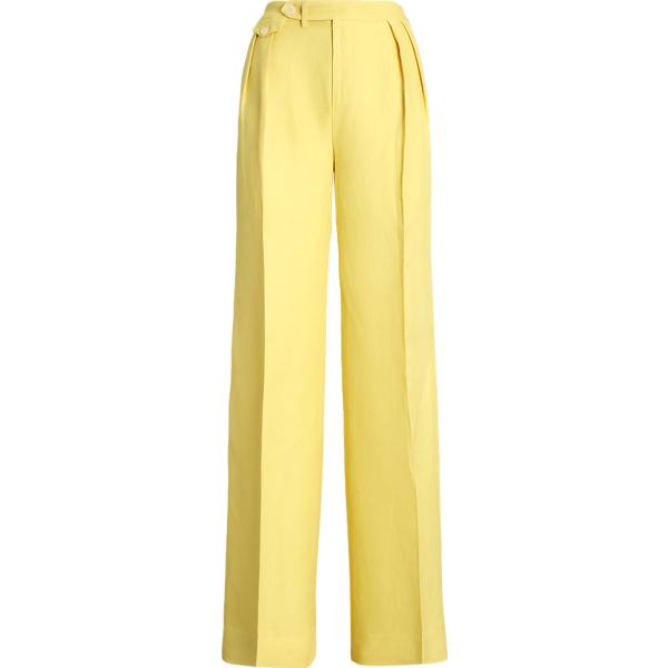 pantaloni Lauren giallo