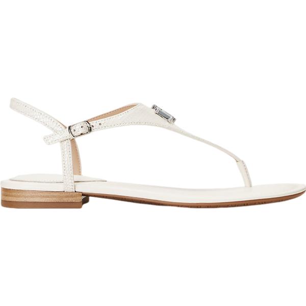 sandali in pelle Lauren bianco