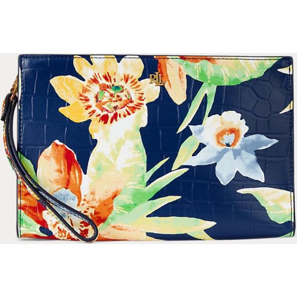 pochette Lauren bianco a fiori