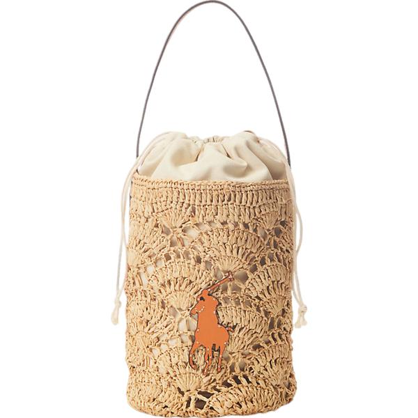 borse a secchiello Polo Ralph Lauren marrone