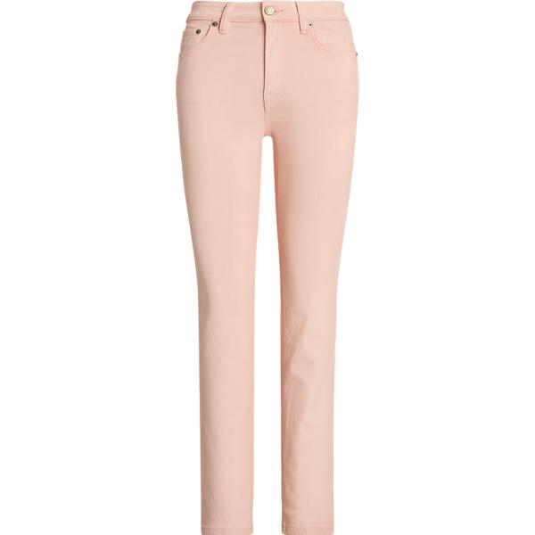 jeans dritti Lauren rosa