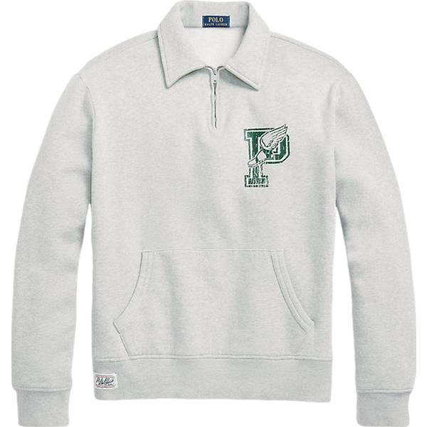 felpe Polo Ralph Lauren grigio con stampe