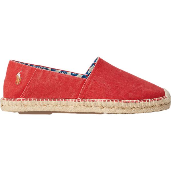 espadrillas Polo Ralph Lauren rosso con stampe