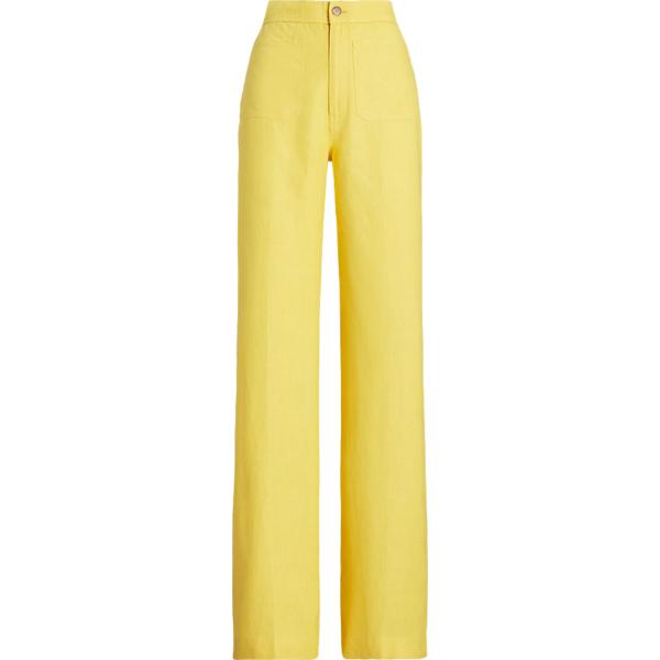 pantaloni Polo Ralph Lauren giallo