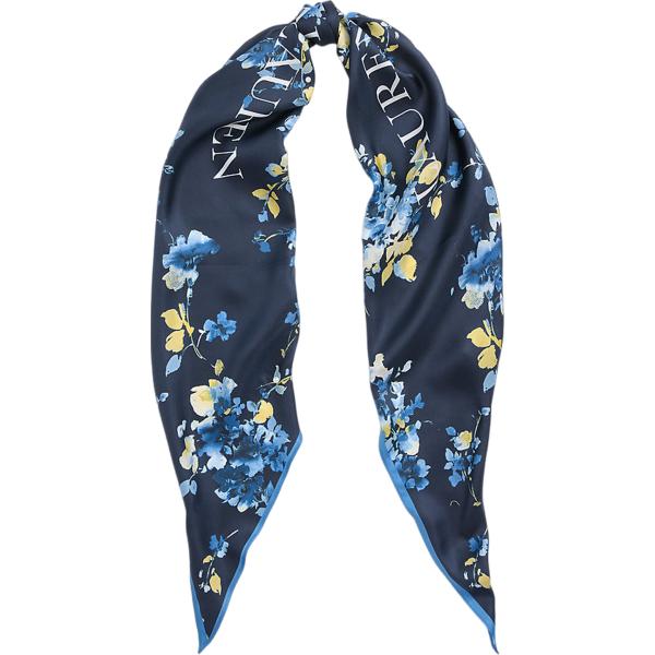sciarpe Lauren blu a fiori