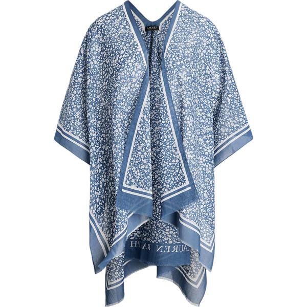 cappe Lauren blu a fiori