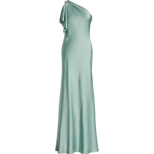 vestiti asimmetrici Lauren verde