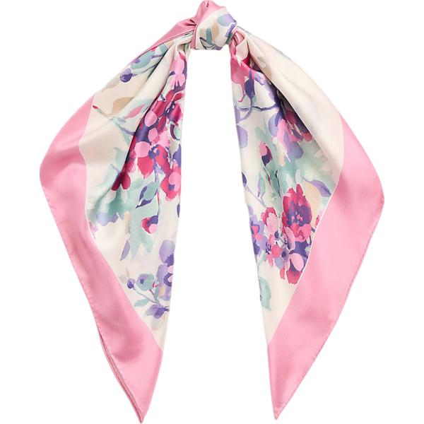 foulard Lauren rosa a fiori