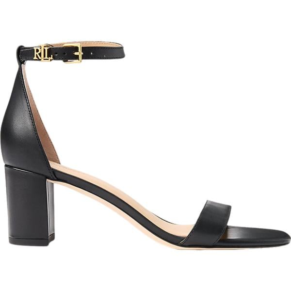 sandali in pelle Lauren grigio