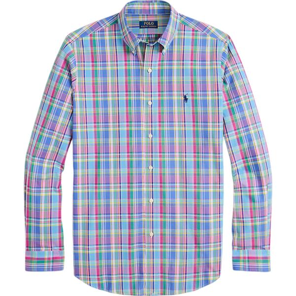 camicie Polo Ralph Lauren blu scozzese