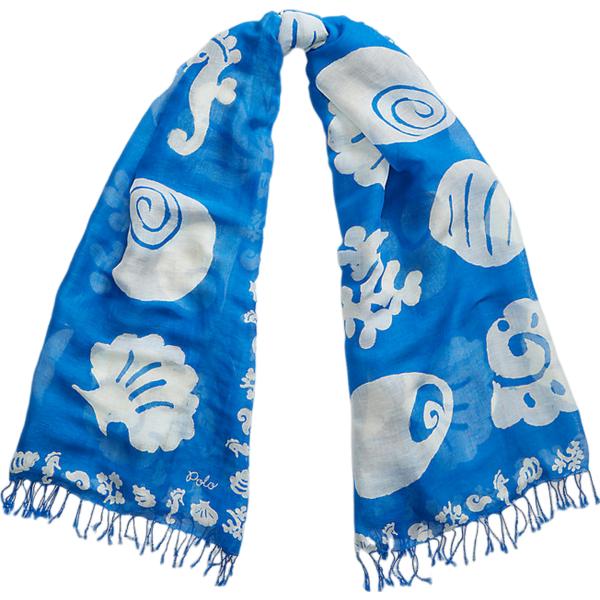sciarpe Polo Ralph Lauren blu a fiori