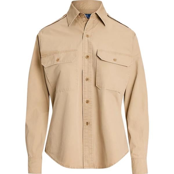 camicie Polo Ralph Lauren marrone
