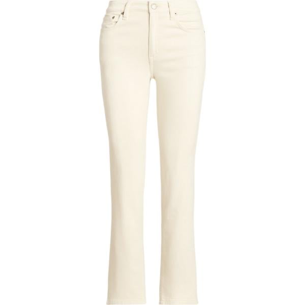 jeans dritti Lauren Petite bianco