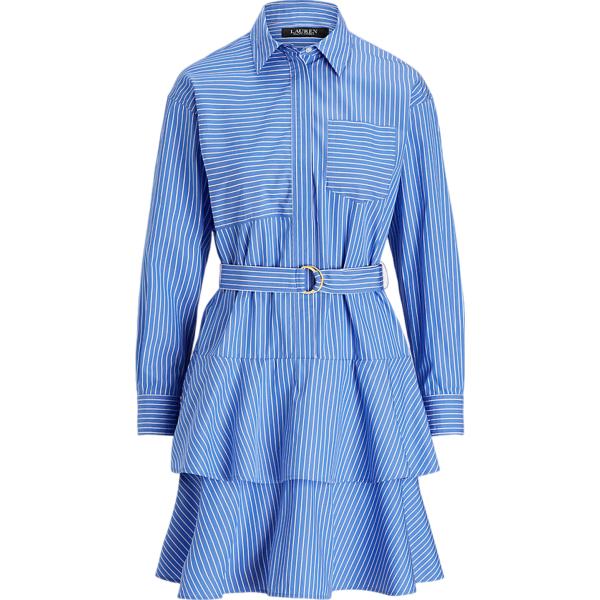 camicie Lauren blu a righe
