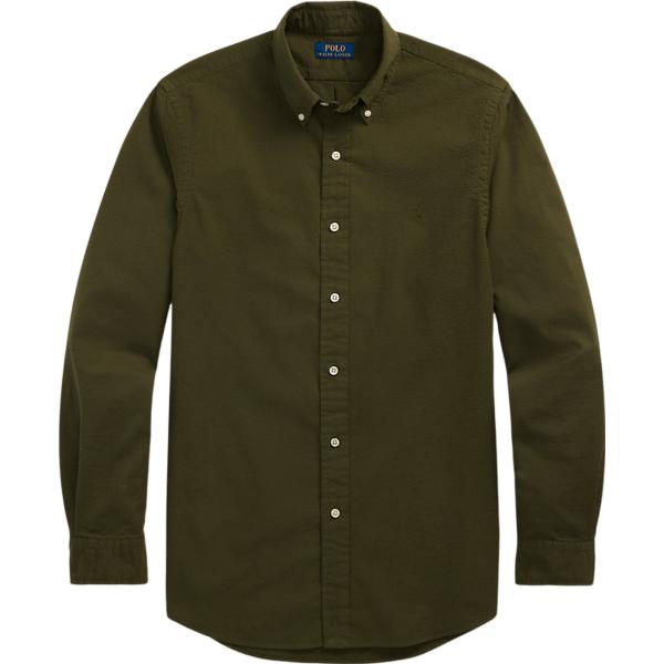 camicie Polo Ralph Lauren marrone