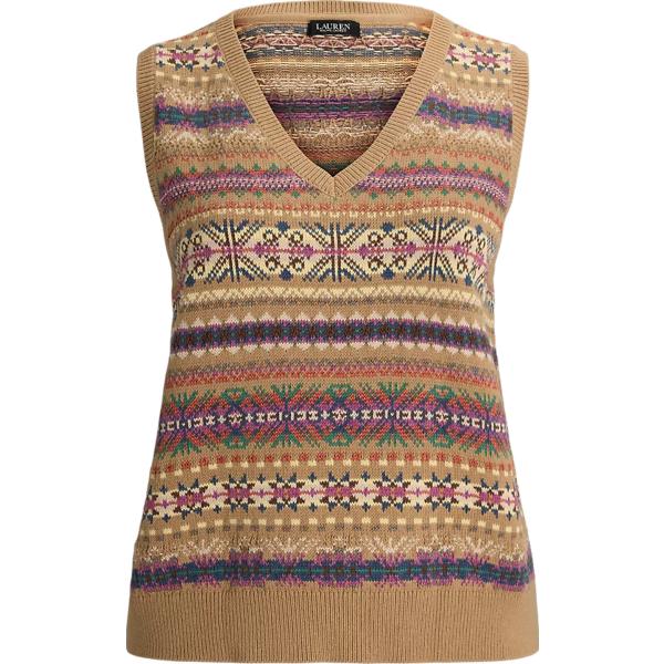 maglieria Lauren Curve marrone