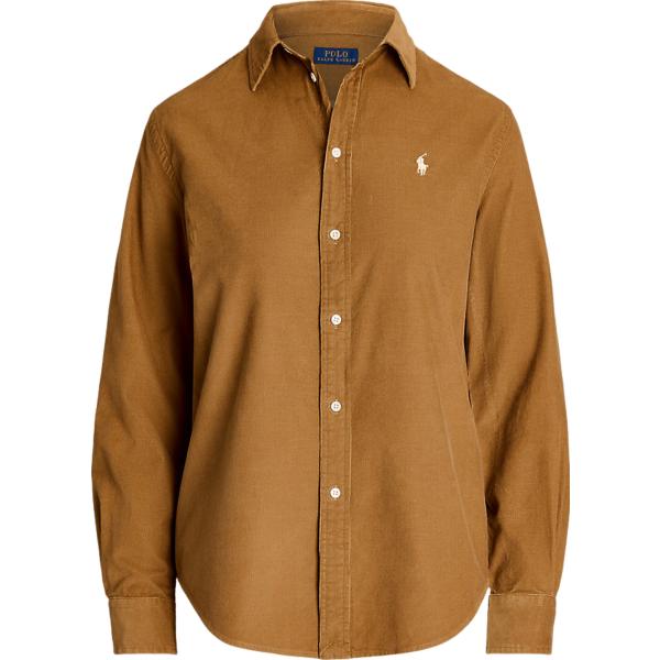 camicie Polo Ralph Lauren marrone
