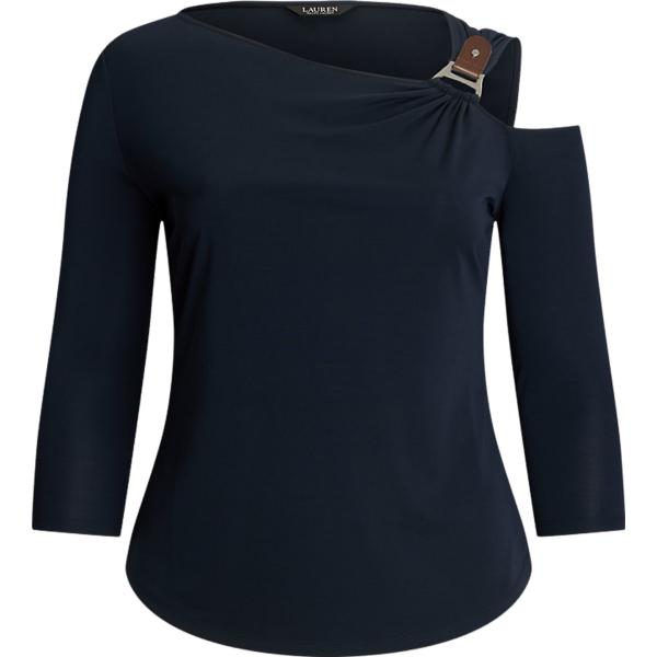 maglieria Lauren Curve blu