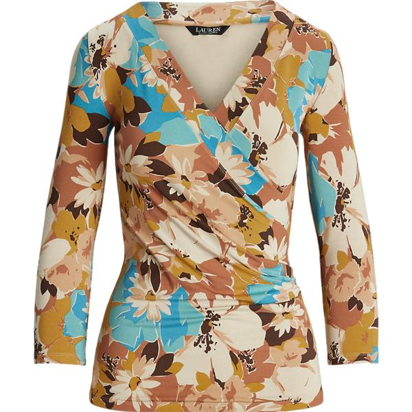 top Lauren multicolore a fiori
