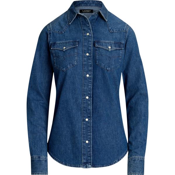 camicie Lauren blu