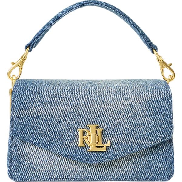 borse a tracolla Lauren blu