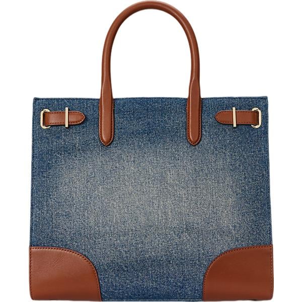 borse tote Lauren grigio
