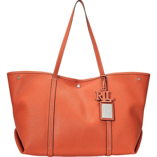 borse tote Lauren arancione