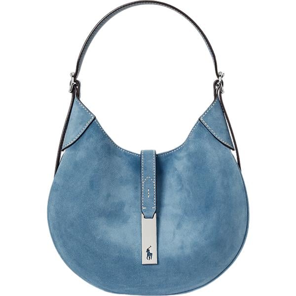 borse a spalla Polo Ralph Lauren blu