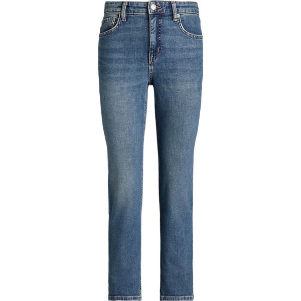jeans dritti Lauren Petite blu