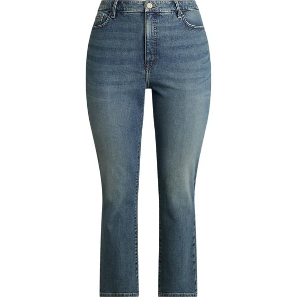 jeans dritti Lauren Curve blu
