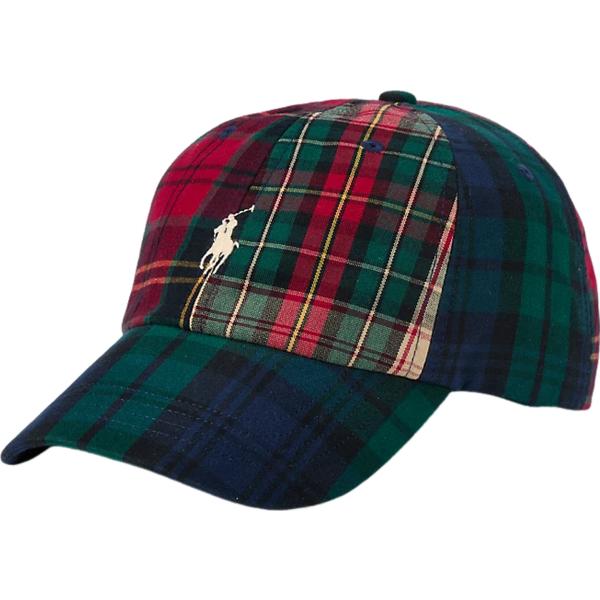 cappelli Polo Ralph Lauren blu scozzese