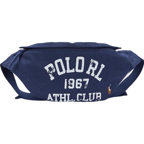 borse sportive Polo Ralph Lauren blu con stampe