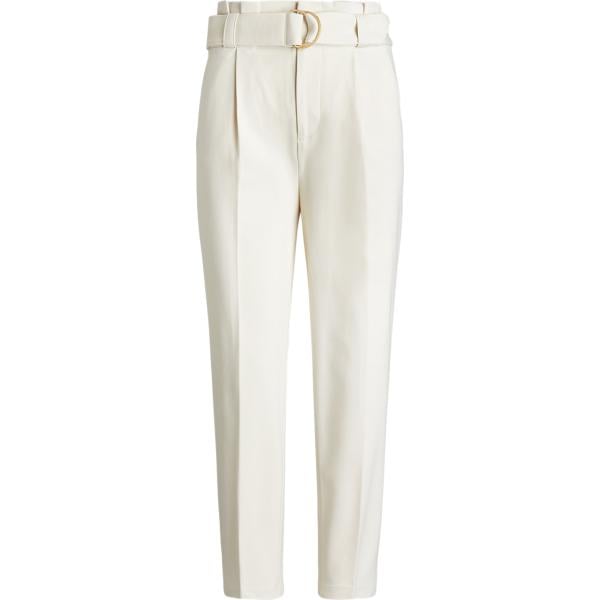 pantaloni Lauren bianco