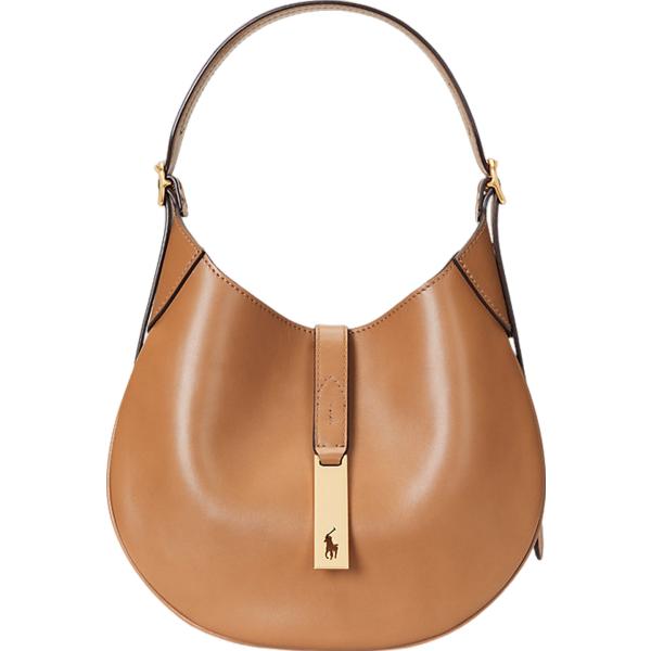 borse a spalla Polo Ralph Lauren marrone