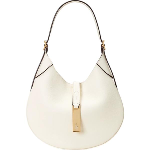 borse a spalla Polo Ralph Lauren bianco
